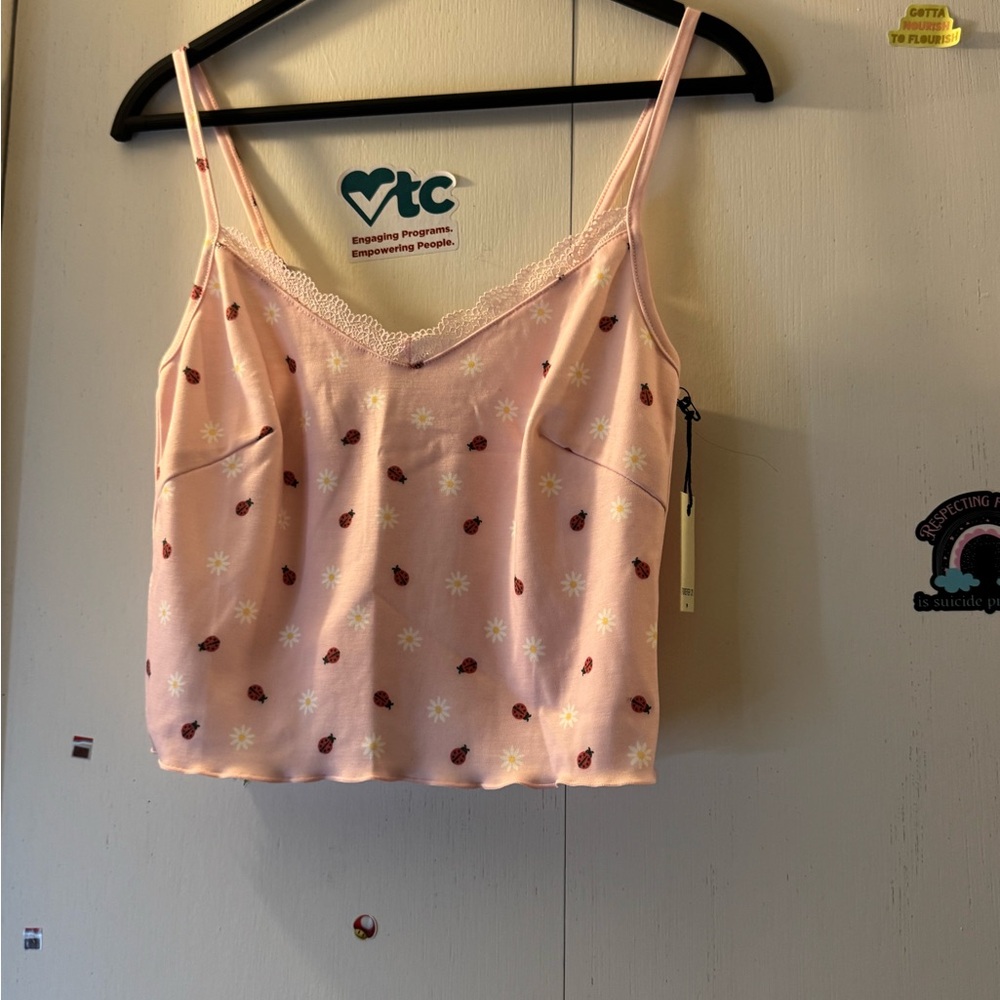 Forever 21 Pink Floral Camisole